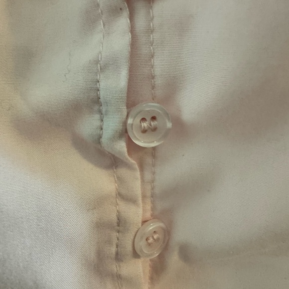 SHEIN Blush Pink Button-Up Grunge Corset Babydoll Blouse 👚 - Picture 4 of 5